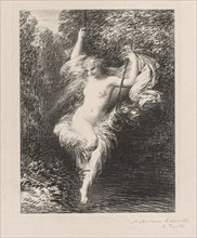 Sarah la Baigneuse, 1892. Henri Fantin-Latour (French, 1836-1904). Lithograph