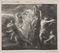 Ballet du Troyons, 1893. Henri Fantin-Latour (French, 1836-1904). Lithograph