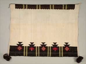 Ceremonial Manta , c. 1863-1874. America, Native North American, Southwest, Pueblo, Post-Contact,