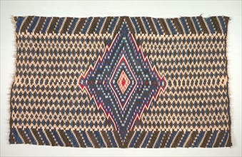 Saltillo Style Blanket/Sarape, c. 1860-1875. America, Native North American, Southwest, Rio Grande