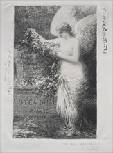 À Stendhal, 1892. Henri Fantin-Latour (French, 1836-1904). Lithograph