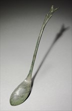 Spoon with Fish-Tail Design, 1200s. Korea, Goryeo period (918-1392). Bronze; overall: 26.5 cm (10