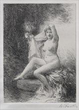 La verité, 1900. Henri Fantin-Latour (French, 1836-1904). Lithograph
