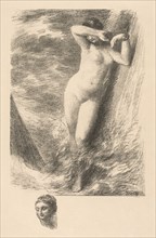 Andromeda, 1901. Henri Fantin-Latour (French, 1836-1904). Lithograph