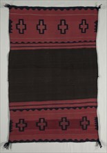 Woman's Dress (One Panel), 1870-1889. America, Native North American, Southwest, Navajo,
