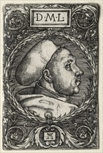 Martin Luther, ca. 1525. Albrecht Altdorfer (German, c. 1480-1538). Engraving