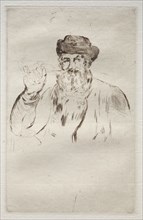 Le fumeur. Edouard Manet (French, 1832-1883). Drypoint