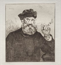 Le fumeur. Edouard Manet (French, 1832-1883). Etching