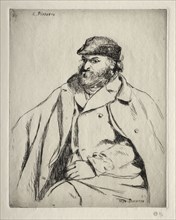 Paul Cézanne, 1874. Camille Pissarro (French, 1830-1903). Etching