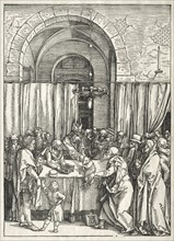 Life of the Virgin:  Rejection of Joachim's Sacrifice, 1504-1505. Albrecht Dürer (German,