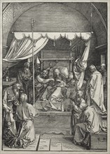 Life of the Virgin:  The Death of the Virgin, 1504-1505. Albrecht Dürer (German, 1471-1528).