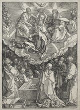 Life of the Virgin:  Assumption of the Virgin, 1504-1505. Albrecht Dürer (German, 1471-1528).