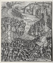 First Flemish Rebellion, 1512-1515. Wolf Traut (German, c. 1486-1520). Woodcut