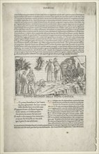 Dante and Virgil with the Vision of Beatrice, c. 1481-1485. Attributed to Baccio Baldini (Italian,