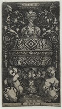 Vase Orné d'Enfans, 1531. Hans Sebald Beham (German, 1500-1550). Engraving