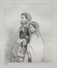 Par-ci, par-lá:  My Daughter has sung, 1854-1856. Paul Gavarni (French, 1804-1866). Lithograph