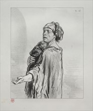 Par-ci, par-lá:  End of a Romance. Paul Gavarni (French, 1804-1866). Lithograph
