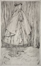 Annie Haden, 1860. James McNeill Whistler (American, 1834-1903). Drypoint