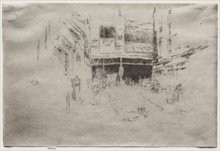 Clothes Exchange, No. 1. James McNeill Whistler (American, 1834-1903). Etching