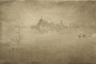 Nocturne, Salute. James McNeill Whistler (American, 1834-1903). Etching