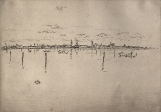 Little Venice, 1880. James McNeill Whistler (American, 1834-1903). Etching