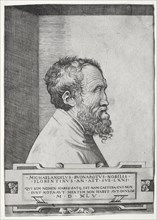 Michelangelo, 16th century. Italy, 16th century. Engraving