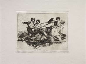 The Horrors of War:  Rightly or Wrongly. Francisco de Goya (Spanish, 1746-1828). Etching