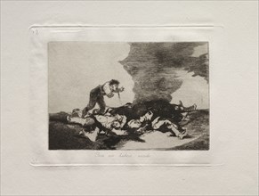 The Horrors of War:  This is What You Were Born For. Francisco de Goya (Spanish, 1746-1828).