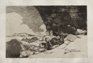 The Horrors of War:  The Same Elsewhere. Francisco de Goya (Spanish, 1746-1828). Etching