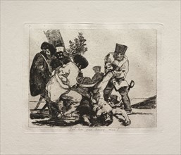 The Horrors of War:  What More Can Be Done?. Francisco de Goya (Spanish, 1746-1828). Etching