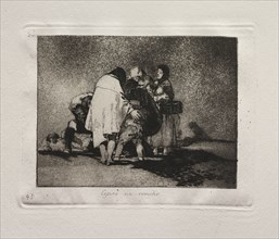 The Horrors of War:  There Was Nothing to be Done and  He Died. Francisco de Goya (Spanish,