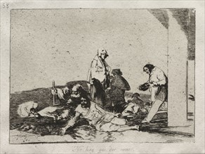The Horrors of War:  It's No Use Crying Out. Francisco de Goya (Spanish, 1746-1828). Etching