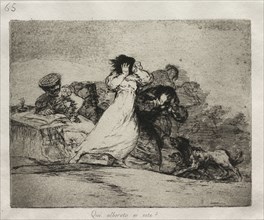 The Horrors of War:  What is this Hubbub?. Francisco de Goya (Spanish, 1746-1828). Etching and