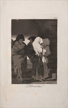 2027: Caprichos:  Poor Little Girls!. Francisco de Goya (Spanish, 1746-1828). Etching and aquatint