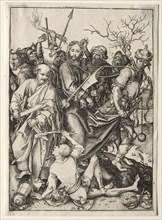 Christ Taken Captive. Martin Schongauer (German, c.1450-1491). Engraving