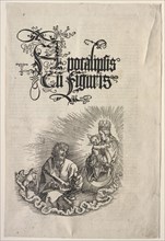 Revelation of St. John: Title Page to the Apocalypse, 1511. Albrecht Dürer (German, 1471-1528).