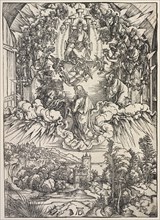 Revelation of St. John: St. John before the Throne, 1511. Albrecht Dürer (German, 1471-1528).