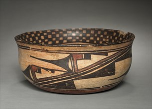 Stew Bowl, 1870- 1880. Southwest,Pueblo, Hopi, Post-Contact Period, 20th century. Ceramic;