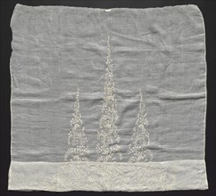 Embroidered Dress Front, c. 1850. Madeira, 19th century. Embroidery; average: 101.6 x 107.3 cm (40