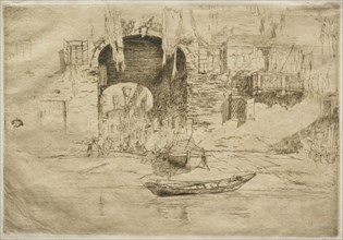 San Biagio. James McNeill Whistler (American, 1834-1903). Etching