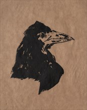 Raven Head. Edouard Manet (French, 1832-1883). Lithograph