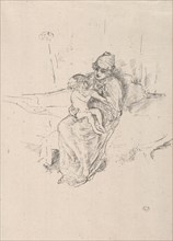 Mother and Child, No. 1. James McNeill Whistler (American, 1834-1903). Lithograph