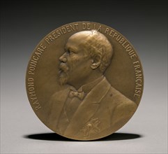 Poincarè Medal (obverse), 1900s. Léon Julien Deschamps (French, 1860-1928). Bronze; diameter: 7 cm