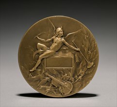 Medal (reverse), 1900s. Marie Alexandre Lucien Coudray (French, 1864-1932). Bronze; diameter: 6.9