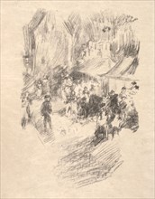 Fair, Lyme, -Regis, 1895. James McNeill Whistler (American, 1834-1903). Lithograph