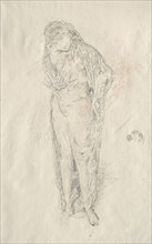 Draped Figure Standing. James McNeill Whistler (American, 1834-1903). Lithograph