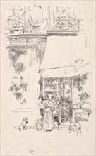 La frutière de la Rue de Grenelle, 1874. James McNeill Whistler (American, 1834-1903). Lithograph
