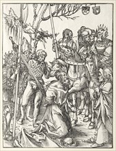 Martyrdom of St. James the Greater. Lucas Cranach (German, 1472-1553). Woodcut