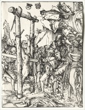 Martyrdom of St. Simeon, c. 1510/15. Lucas Cranach (German, 1472-1553). Woodcut