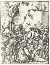 Martyrdom of St. Andrew. Lucas Cranach (German, 1472-1553). Woodcut